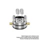 Authentic ThunderHead Creations Tauren MAX RDA Rebuildable Dripping Atomizer w/ BF Pin - Brass, 25mm Diameter