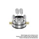 Authentic ThunderHead Creations THC Tauren MAX RDA Rebuildable Dripping Vape Atomizer w/ BF Pin - Brass, 25mm Diameter