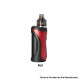 Authentic asMODus Xeneo 80W VW Pod System Mod Kit - Red, 5~80W, 1.1ohm / 0.4ohm, 1 x 18650