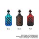 Authentic Uwell Crown V 5 200W TC VW Box Mod + Crown V Tank Atomizer Kit - Blue, 5~200W, 2 x 18650, 5.0ml, 29mm Diameter