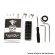 Authentic ThunderHead Creations Tauren MAX RDA Replacement Accessories Kit - 1 x BF Pin, 2 x 3 Core Fused Clapton Coil