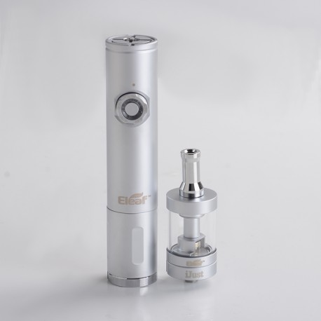 Authentic iSmoka Eleaf iJust VV Mod + BDC Atomizer Kit - Silver, 3.3~4.8V, 1 x 18650 /18350, 3.7ml, 1.6ohm/1.8ohm, 23mm Dia