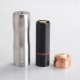 Authentic Timesvape Dreamer V1.5 Hybrid Mechanical Mech Vape Mod - Brushed Silver, Stainless Steel, 1 x 18650 / 20700 / 21700