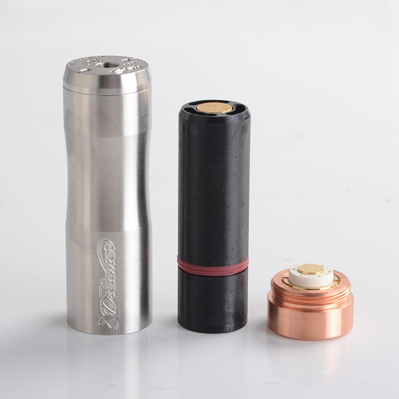 Buy Authentic Timesvape Dreamer V1.5 Brushed Silver Hybrid Mech Mod