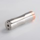 Authentic Timesvape Dreamer V1.5 Hybrid Mechanical Mech Vape Mod - Brushed Silver, Stainless Steel, 1 x 18650 / 20700 / 21700