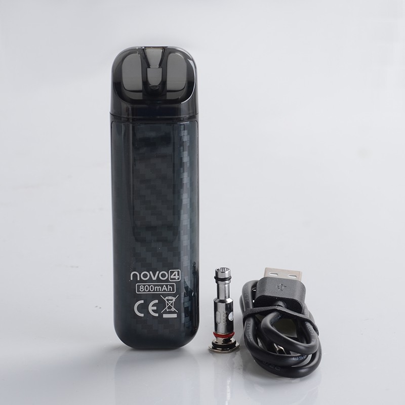 Smok E-Zigarette Novo 4 Set schwarz-carbon jetzt online kaufen