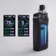 Authentic Vandy Vape Jackaroo 70W VW Pod System Mod Kit - Sea Cerulean, 5~70W, 2000mAh, 4.5ml Pod Cartridge