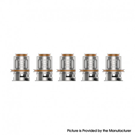 [Ships from Bonded Warehouse] Authentic GeekVape Z Max Sub Ohm Tank Replacement M0.14 Coil Head - 0.14ohm, KA1, (60~80W) (5 PCS)
