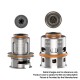 [Ships from Bonded Warehouse] Authentic GeekVape Z Max Sub Ohm Tank Replacement M0.14 Coil Head - 0.14ohm, KA1, (60~80W) (5 PCS)
