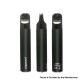 Authentic Vapesoon VSP Refillable Pod System Starter Kit - Black, 550mAh, 2.0ml Pod Cartridge, 1.2ohm