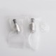 Authentic SXmini SX Nano Pod System Mod Kit Replacement SX ADA V2 Tank Atomizer - Silver, 2.0ml (2 PCS)