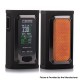 Authentic Wotofo MDura Pro 230W TC VW Variable Wattage Box Mod - King Kong Orange, 5~230W, 2 x 18650, NEXCHIP