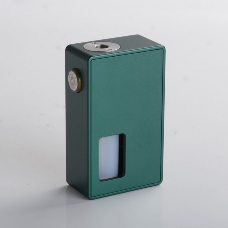 Authentic BP Mods Bushido Squonk Mechanical Box Mod - Green, For 22mm BF RDA, 1 x 18650