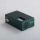 Authentic BP Mods Bushido Squonk Vape Mechanical Box Mod - Green, For 22mm BF RDA, 1 x 18650