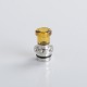 Authentic VXV Soulmate RTA Pod Replacement Tank Tube + 510 Drip Tip - Amber + SS