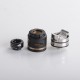 Authentic ThunderHead Creations THC Tauren MAX RDA Rebuildable Dripping Vape Atomizer w/ BF Pin - Brass Black, 25mm Diameter