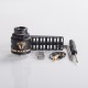 Authentic ThunderHead Creations THC Tauren MAX RDA Rebuildable Dripping Vape Atomizer w/ BF Pin - Brass Black, 25mm Diameter