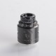 Authentic ThunderHead Creations THC Tauren MAX RDA Rebuildable Dripping Vape Atomizer w/ BF Pin - Gun Metal, 25mm Diameter