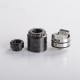 Authentic ThunderHead Creations THC Tauren MAX RDA Rebuildable Dripping Vape Atomizer w/ BF Pin - Gun Metal, 25mm Diameter