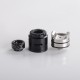 Authentic ThunderHead Creations THC Tauren MAX RDA Rebuildable Dripping Vape Atomizer w/ BF Pin - Black, 25mm Diameter