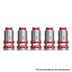 [Ships from Bonded Warehouse] Authentic SMOK RPM 4 Pod Replacement LP2 DC 0.6ohm Coil Head - (15~25W) (5 PCS)