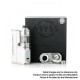 Authentic Dovpo X Suicide Mods Abyss 60W VW SBS AIO Mod Kit - Mars, 5~60W, 1 x 18650 / 21700, Dovpo Chipset