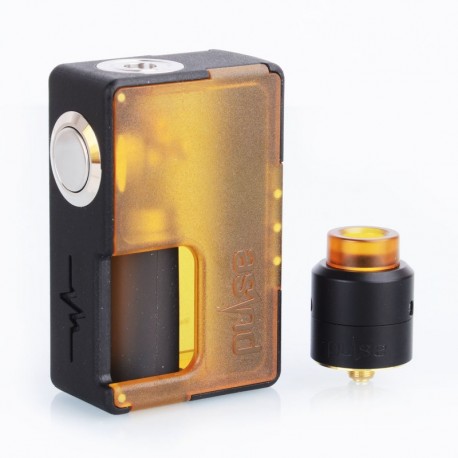 Authentic VandyVape Pulse BF Squonk Box Mod + Pulse 24 BF RDA Kit - Ultem, 8ml, 1 x 18650 / 20700, 24mm Diameter