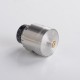 Authentic ThunderHead Creations THC Tauren MAX RDA Rebuildable Dripping Vape Atomizer w/ BF Pin - Silver, 25mm Diameter