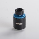 Authentic Digi Drop V1.5 RDA Rebuilable Dripping Atomizer w/ BF Pin - Blue Black, Dual Coil Configuration, 24mm Dia