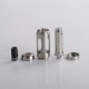 Authentic Innokin Prism T18II Sub Ohm Tank Vape Atomizer - Silver, 2.5ml, 1.5ohm, 18mm Diameter