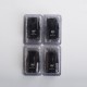 Authentic ZQ Xtal Vape Pod System Replacement Pod Cartridge - 1.8ml, 1.0ohm (4 PCS)