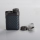 Authentic Vaporesso Swag PX80 80W VW Variable Wattage Box Mod - Brick Black, 5~80W, 1 x 18650, AXON Chip