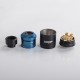 Authentic Digiflavor Drop V1.5 RDA Rebuilable Dripping Vape Atomizer w/ BF Pin - Blue Black, Dual Coil Configuration, 24mm Dia