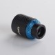 Authentic Digiflavor Drop V1.5 RDA Rebuilable Dripping Vape Atomizer w/ BF Pin - Blue Black, Dual Coil Configuration, 24mm Dia
