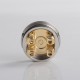 Authentic Digiflavor Drop V1.5 RDA Rebuilable Dripping Vape Atomizer w/ BF Pin - SS, Dual Coil Configuration, 24mm Diameter