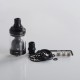 Skyline R Style RTA Rebuildable Tank Atomizer w/ RDL Airdisks - Black, 3.2ml, 2mm / 1.5 x 3mm / 1.5 x 3.9mm /2 x 3.9mm, 22mm Dia