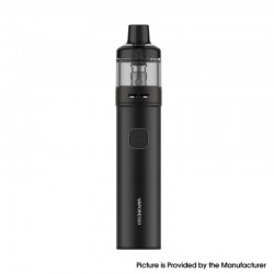 [Ships from Bonded Warehouse] Authentic Vaporesso GTX GO 40 Pod System Pen Kit - Black, 5~40W, 1500mAh, 3.5ml GTX Pod 22, 0.6ohm