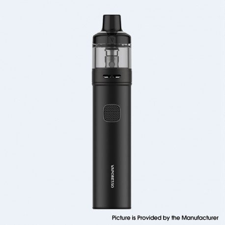 [Ships from Bonded Warehouse] Authentic Vaporesso GTX GO 80 Pod System Pen Kit - Black, 5~80W, 3000mAh, 5.0ml GTX Pod 26, 0.2ohm