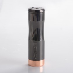 [Ships from Bonded Warehouse] Authentic Timesvape Dreamer V1.5 Hybrid Mechanical Mod - Plated Black, SS