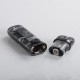 Authentic SMOKTech SMOK NOVO 4 25W Pod System Vape Starter Kit - Fluid Black Grey, 5~25W, 800mAh, 2.0ml Pod Cartridge, 0.8ohm