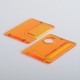 Authentic ETU Replacement Front + Back Cover Panel Plate for Dotaio Mini Vape Pod System Kit - Translucent Yellow, PC