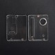 Authentic ETU Replacement Front + Back Cover Panel Plate for Dotaio Mini Vape Pod System Kit - Transparent, PC