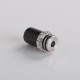 Authentic Auguse 510 Drip Tip for RBA / RTA / RDA Atomizer - Black, Stainless Steel+ PC, 19.5mm