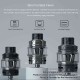 Authentic OBS Engine S Sub Ohm Tank Clearomizer Atomizer - Gun Metal, 6.0ml, 0.4ohm / 0.2ohm, 25.5mm Diameter