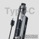 Authentic OBS Engine 100W Mod + Engine S Tank Mod Kit - Gunmetal Carbon Fiber, 5~100W, 1 x 18650 /20700 /21700, 6ml, 25.5mm