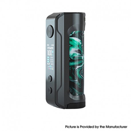 Authentic OBS Engine 100W VW Variable Wattage Box Mod - Gunmetal Forest Green, 5~100W, 1 x 18650 / 20700 / 21700