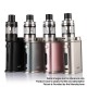 Authentic Eleaf iStick Pico Plus Kit 75W VW Box Mod + Melo 4S Sub Ohm Tank - Silver, 1~75W, 1 x 18650, 4.0ml, 25mm Diameter