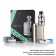 Authentic Eleaf iStick Pico Plus Kit 75W VW Box Mod + Melo 4S Sub Ohm Tank - Silver, 1~75W, 1 x 18650, 4.0ml, 25mm Diameter