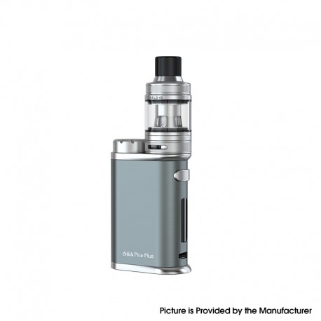 Authentic Eleaf iStick Pico Plus Kit 75W VW Box Mod + Melo 4S Sub Ohm Tank - Grey, 1~75W, 1 x 18650, 4.0ml, 25mm Diameter