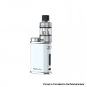 Authentic Eleaf iStick Pico Plus Kit 75W Box Mod + Melo 4S Sub Ohm Tank - Pearl White, 1~75W, 1 x 18650, 4ml, 25mm Diameter